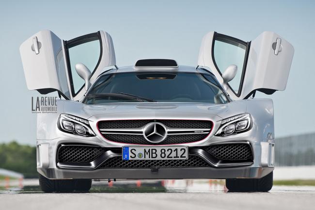 Mercedes amg c63 gt r l inimaginable descendante du clk gtr 