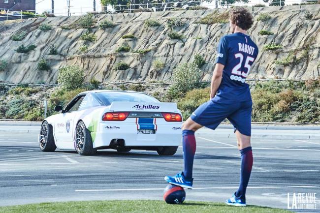 Des dribles et du drift avec le psg et les pneus achilles 