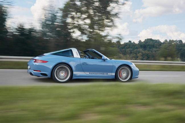 Porsche 911 la targa 4s a droit a une serie limitee exclusive design 