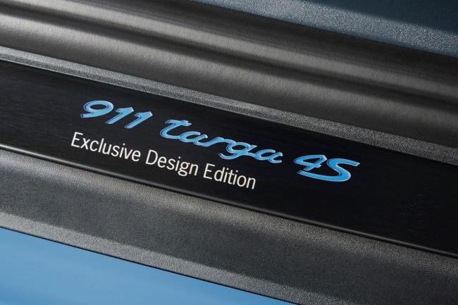 Porsche 911 la targa 4s a droit a une serie limitee exclusive design 