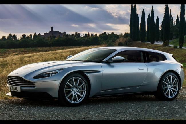 L aston martin db11 shooting brake imaginee virtuellement 