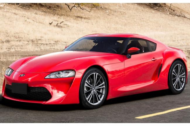 Une illustration pour la toyota supra 2018 