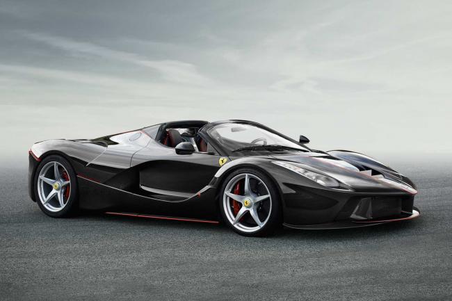 Laferrari aperta elle enleve le haut en 7 secondes 