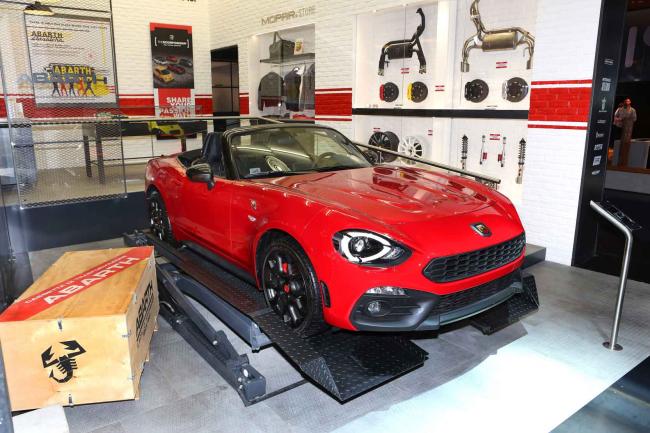 L'Abarth 124 Spider : est au mondial