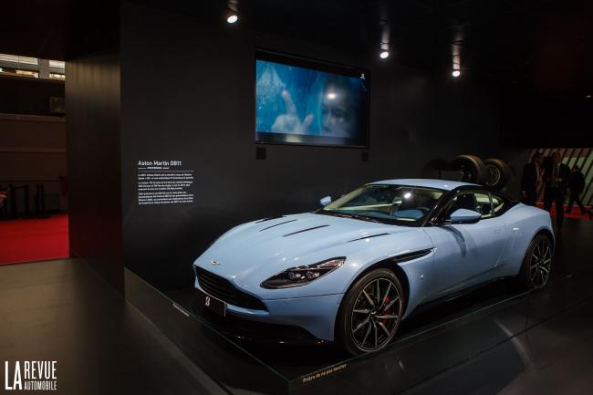 L aston martin db11 est chez bridgestone 