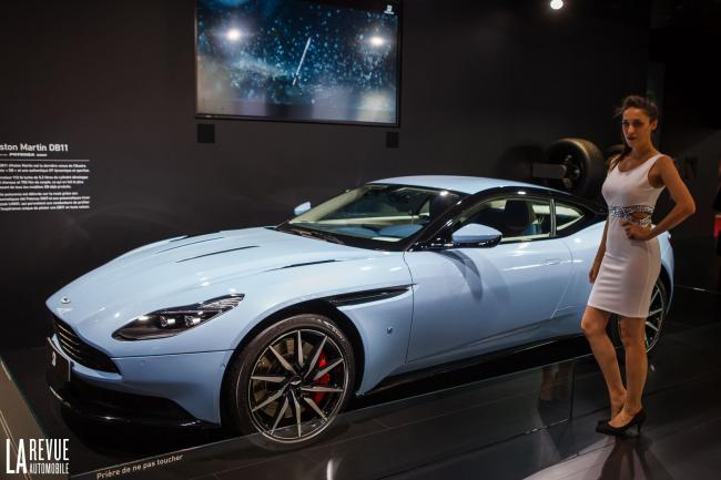 L aston martin db11 est chez bridgestone 