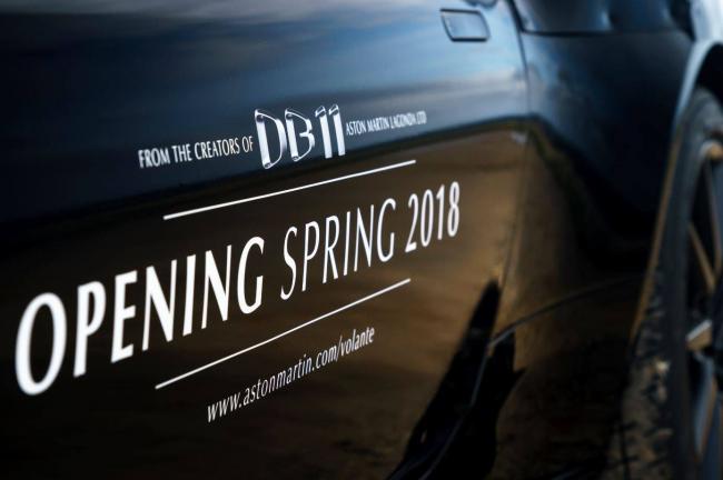Aston martin db11 volante les premiers cliches devoiles 