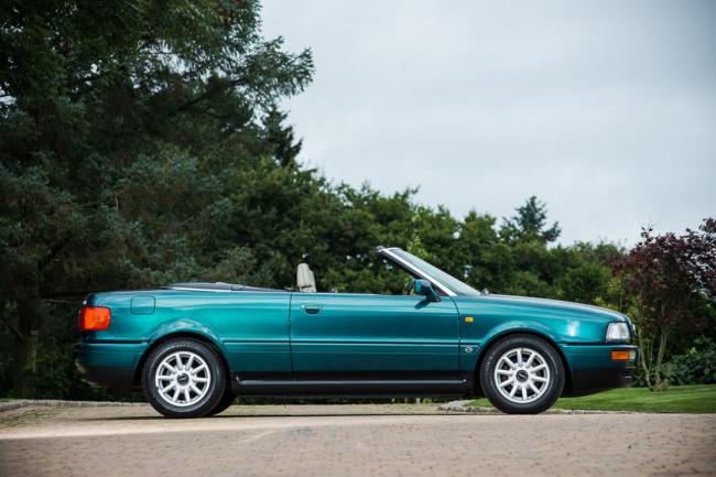L audi 80 cabriolet de lady diana aux encheres 
