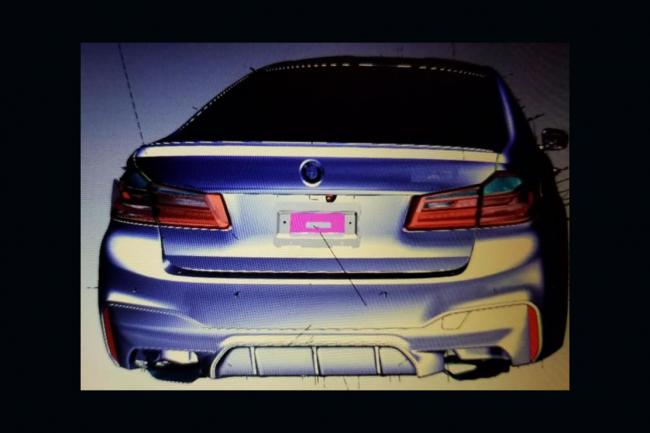 La bmw m5 g30 se montre en avance 