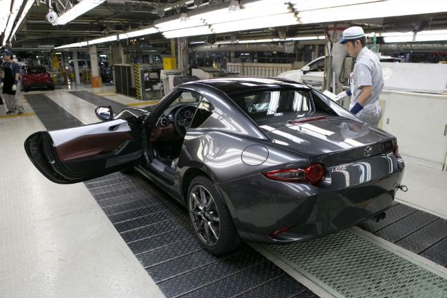 Mazda MX-5 RF : la production est lancée