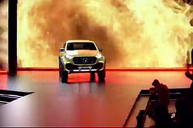 Mercedes lance son pick up le x class 