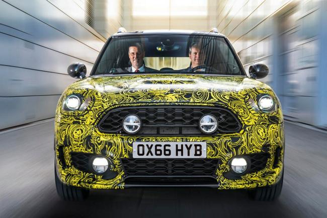 Le prochain mini countryman 2017 en hybride rechargeable 