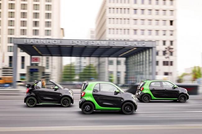 Smart electric drive : tous les modèles passent à l'électrique