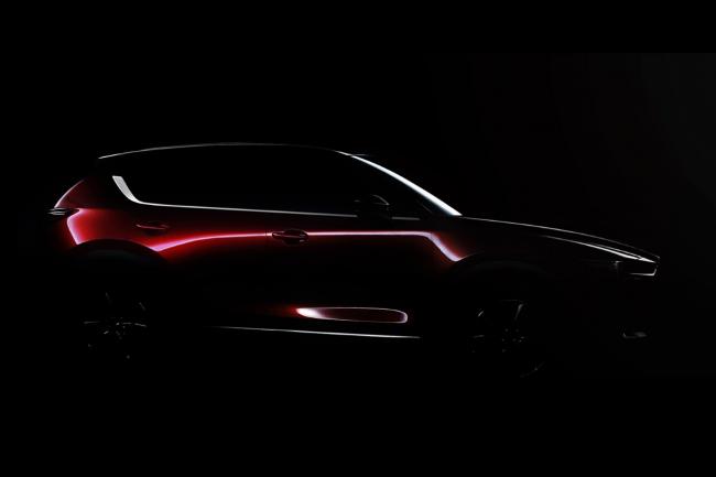 Teaser le nouveau mazda cx 5 sera presente au salon de los angeles 