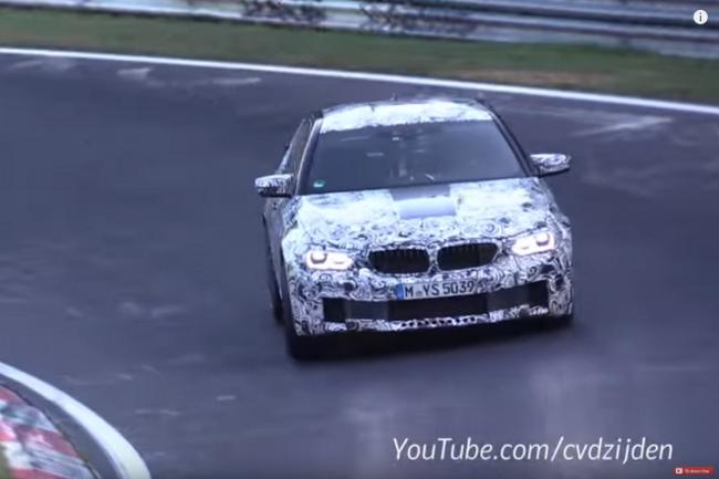 La future bmw m5 en video sur le nurburgring 