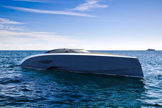 Le yacht en carbone de bugatti niniette par palmer johnson 