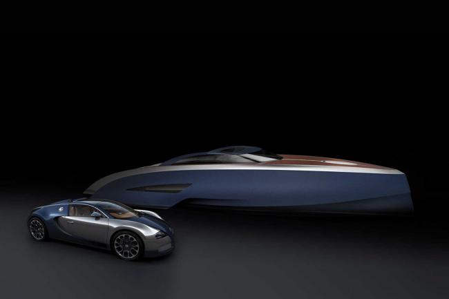 Le yacht en carbone de bugatti niniette par palmer johnson 