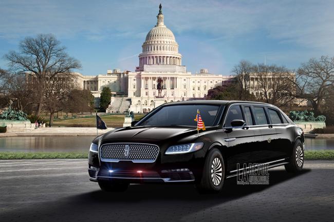 La lincoln continental de retour a la maison blanche avec donald trump 