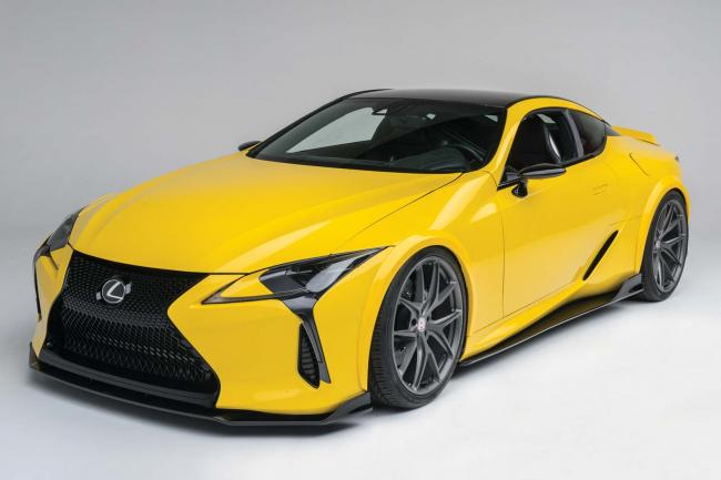 Lexus lcnbsp500nbsp un laquonbsppacknbspraquo sport au sema show 