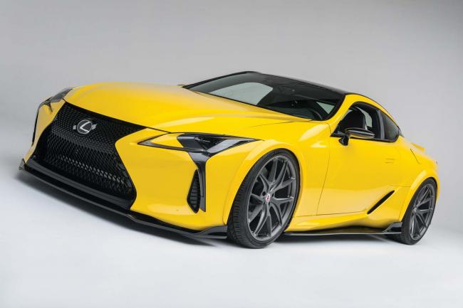 Lexus lcnbsp500nbsp un laquonbsppacknbspraquo sport au sema show 