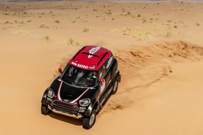 Mini devoile le john cooper works rally du dakar 2017 