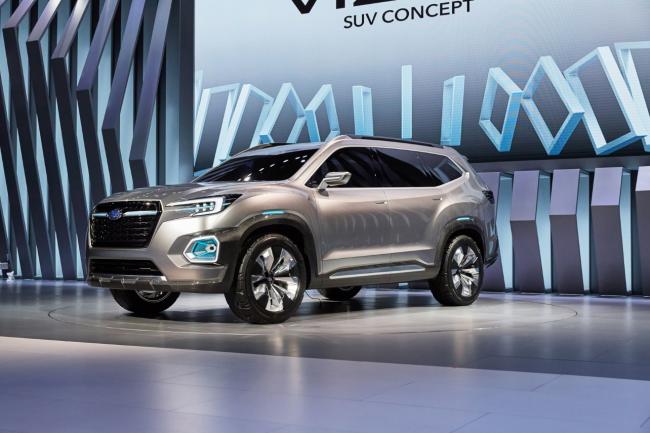 Subaru viziv 7 concept un suv mastoc a lambition familiale 