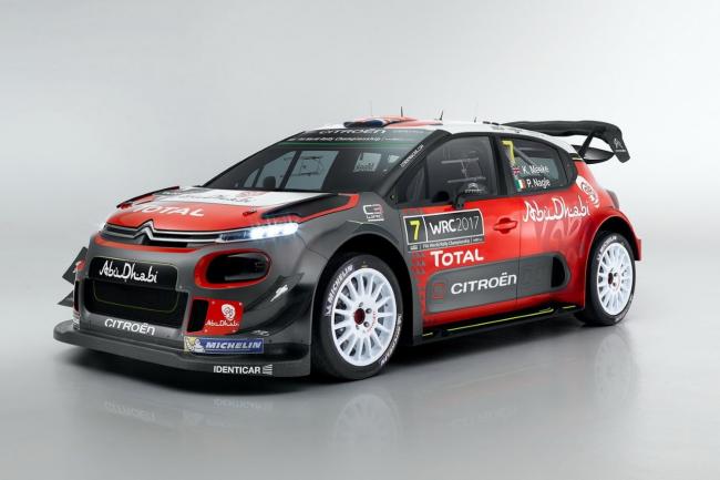 La citroen c3 wrc est prete pour le monte carlo 