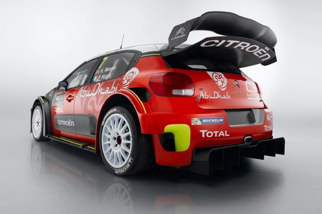 La citroen c3 wrc est prete pour le monte carlo 