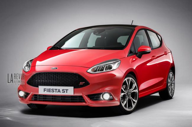 Ford fiesta st avec un 3 cylindres sous le capot 