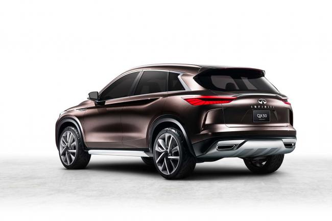 Infiniti qx 50 l evolution du concept a la serie 