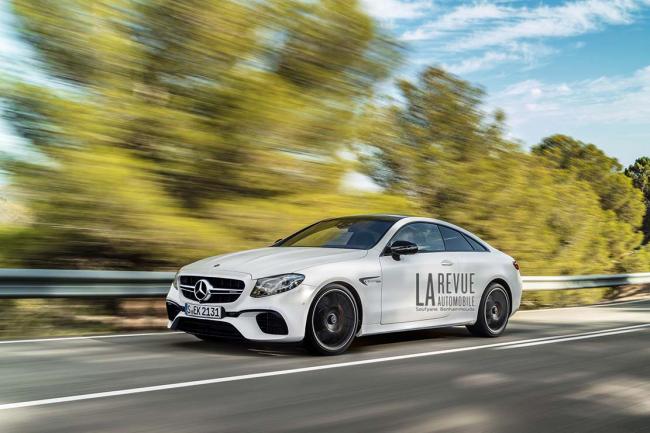 La future mercedes amg e 63 coupe deja illustree 