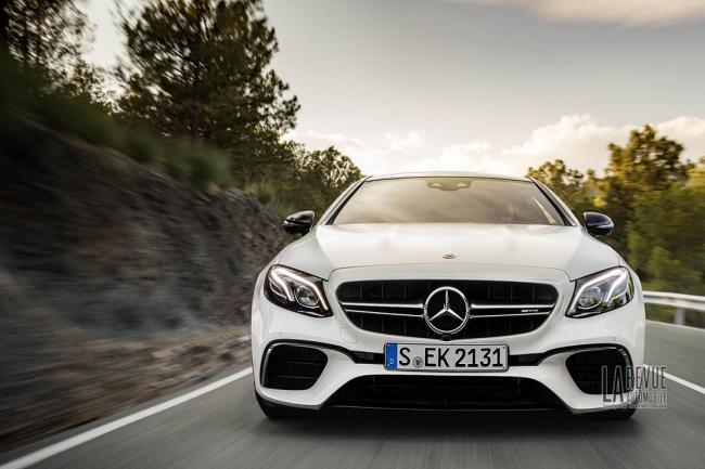 La future mercedes amg e 63 coupe deja illustree 