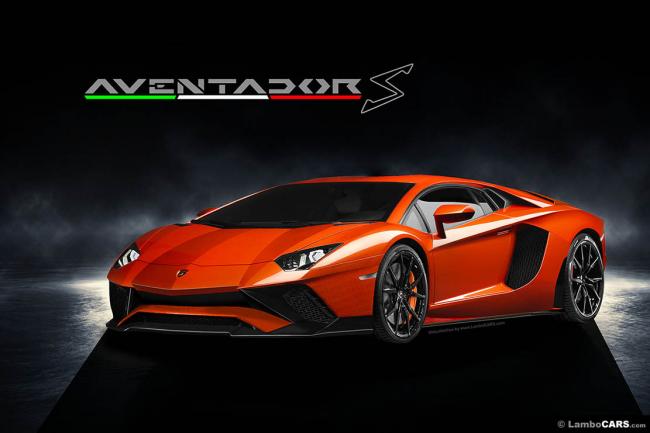 Lamborghini aventador s un premier apercu virtuel 