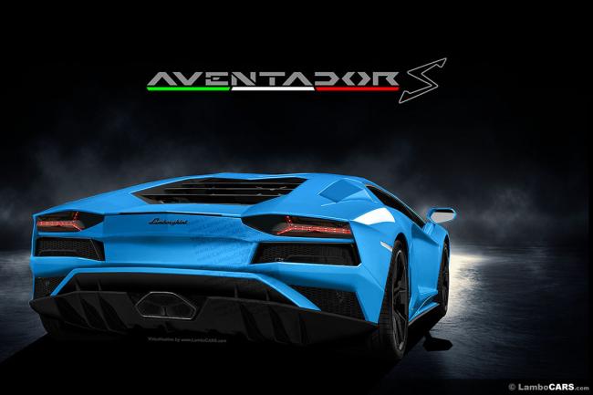 Lamborghini aventador s un premier apercu virtuel 