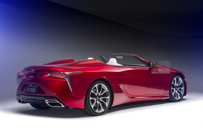 Lexus lc cabriolet une arrivee imminente 