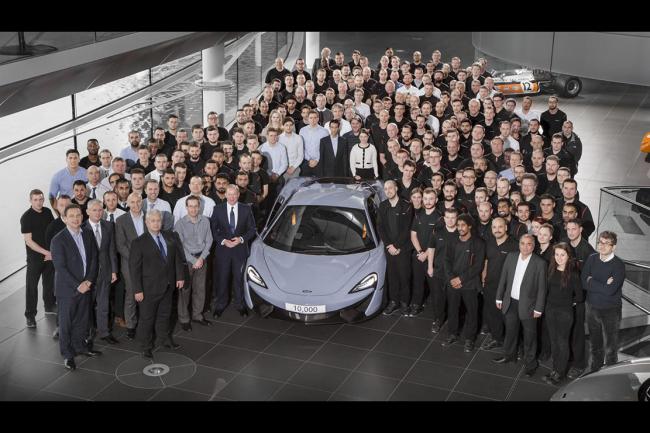 Mclaren 10 000 exemplaires depuis la mp4 12c 