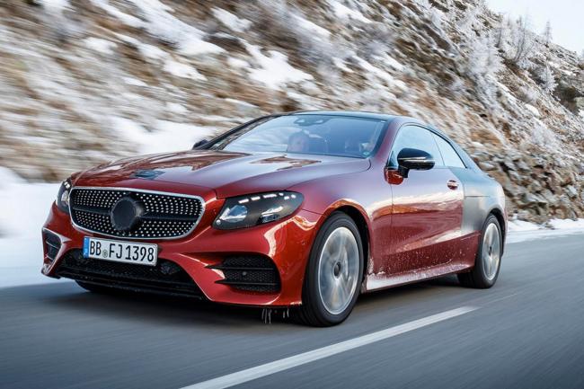 Une mercedes amg e 50 coupe en preparation 