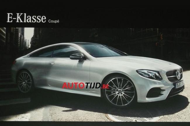 Mercedes classe e coupe le teaser et la fuite avant la presentation 