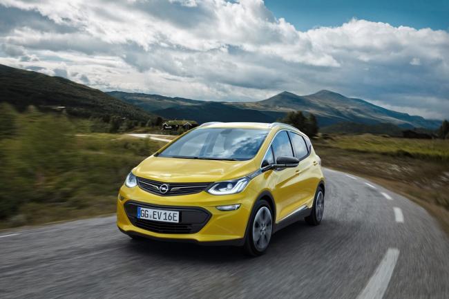 L opel ampera e debarque en norvege 