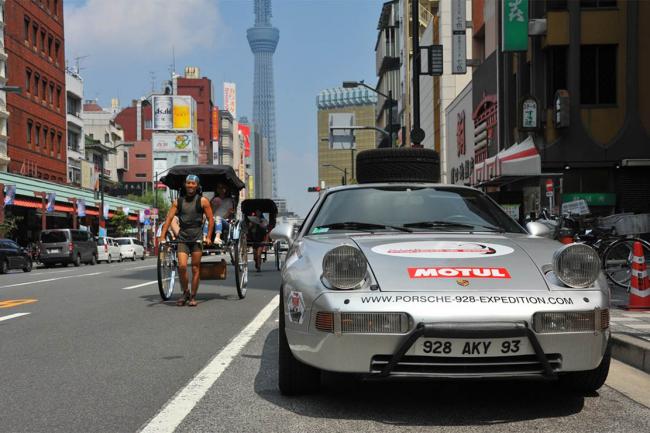 Tour du monde en porsche 928 gt 34nbsp491 km en six mois 