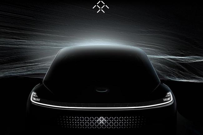 Faraday future nous tease son futur suv electrique 