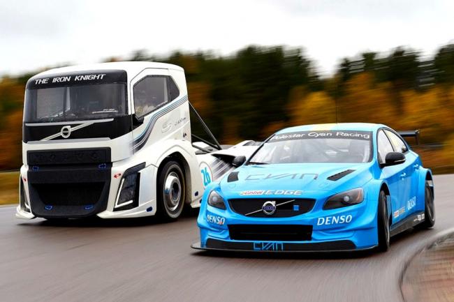 Le volvo iron knight se frotte a la volvo s60 polestar tc1 