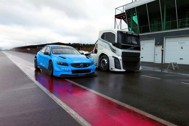 Le volvo iron knight se frotte a la volvo s60 polestar tc1 