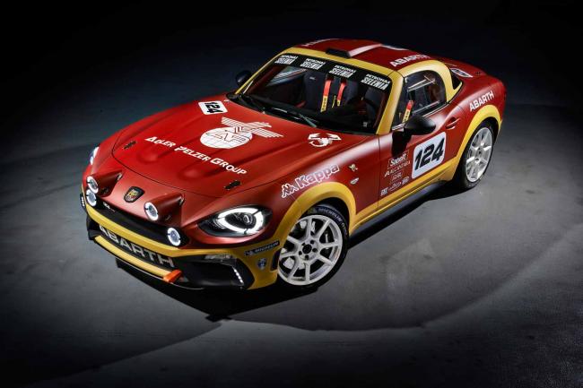 Abarth 124 Rally : le Spider se rue sur Monte Carlo