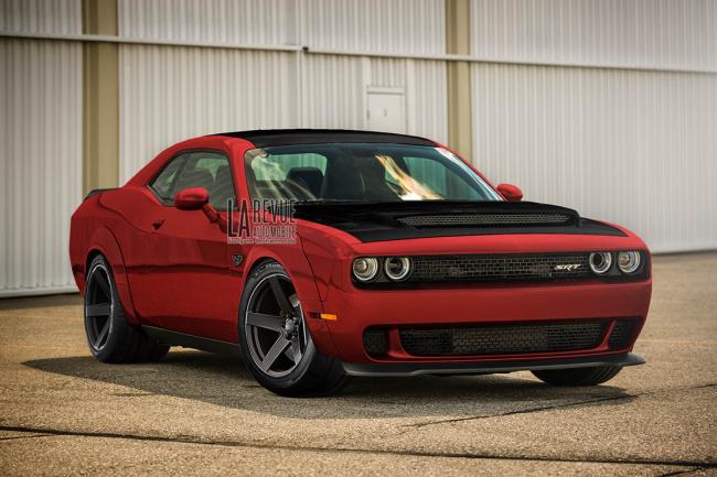 Dodge challenger demon on lanticipe virtuellement 