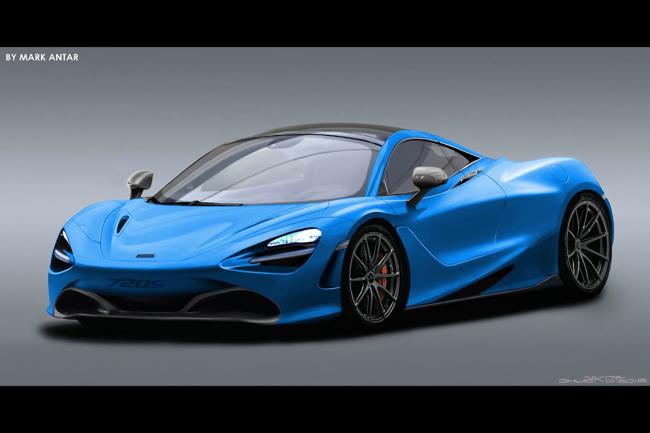 Mclaren 720s elle prend la fuite en avance 