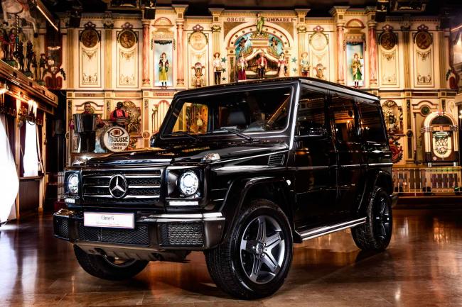 La mercedes classe g de monsieur paul bocuse 