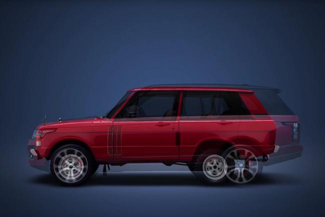 La lente mutation du range rover en une video 