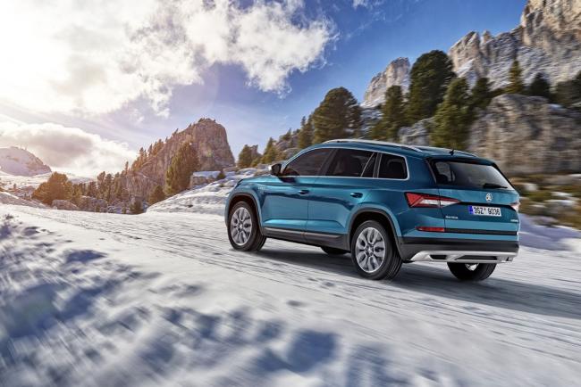 Le Skoda Kodiaq en habits de Scout pour le salon de Genève