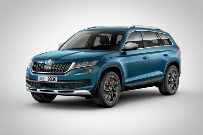 Le Skoda Kodiaq en habits de Scout pour le salon de Genève